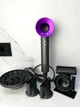 Профессиональный фен Super Hair Dryer 5 в 1 с защитой волос различными насадками с ионизацией любого типа волос сушка волос фиолетовый - изображение 1