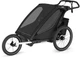 Коляска дитяча Thule Chariot Sport 2 Double (Black) 10201031 (TH 10201031) - зображення 5