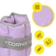 Утяжелители-манжеты для ног и рук Cornix 2 x 1 кг XR-0398 - изображение 5