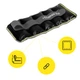 Утяжелители-манжеты для ног и рук Cornix 2 x 2 кг XR-0400 - изображение 4