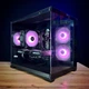 Сборка под заказ: игровой ПК Gamdias Aura GC10M ARGB Black Tower / AMD Ryzen 5 5600 (6 (12) ядер по 3.5 - 4.4 GHz) / 16 GB DDR4 / 1000 GB SSD M.2 / nVidia GeForce RTX 5060, 8 GB GDDR7, 128-bit / 650W - изображение 2