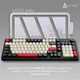 Клавіатура бездротова Ajazz AF98 Plus Black Shark Red (AF98-PLUS-BSR) - зображення 9