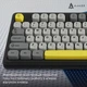 Клавіатура бездротова Ajazz AF98 Plus Black Gray Yellow (AF98-PLUS-BGY) - зображення 11