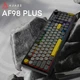 Клавіатура бездротова Ajazz AF98 Plus Black Gray Yellow (AF98-PLUS-BGY) - зображення 4