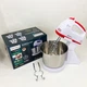 Стационарный электрический миксер с чашей Rainberg RB-1006 500W с насадками для замешивания теста Red - изображение 3