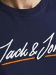 Футболка чоловіча синій Jack&Jones S - изображение 4