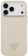 Панель Guess Triangle Logo MagSafe для Apple iPhone 17 Pro Beige (3666339515690) - зображення 3