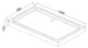Душовий піддон Mixxus ABS 120x80 см Білий з сифоном (617457) - зображення 3