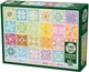 Puzzle Cobble Hill Patchwork z gwiazdami 1000 elementów 112196 (625012400534) - obraz 1
