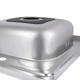Кухонная мойка Brinex 6080-R Накладная нержавеющая сталь для кухни с сифоном и сливом (601067) - изображение 6