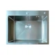 Мойка Mixxus нержавеющая сталь 600х500х215 мм Micro Decor PVD покрытие (609868) - изображение 1