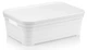 Кошик Idea Home 00637 Pyramid White 2.8 л (00637 White) - зображення 1