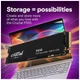 Накопитель SSD M.2 2280 2TB P310 Micron (CT2000P310SSD8) MICRON CT2000P310SSD8 920078 - изображение 7
