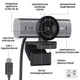 Веб-камера Logitech MX Brio 705 for Business 4K Graphite (960-001530) Logitech 960-001530 920369 - зображення 7
