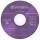 Диск DVD Verbatim 4.7Gb 4x SlimCase 5шт Color (43297) Verbatim 43297 913067 - зображення 4