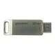 USB флеш накопитель Goodram 32GB ODA3 Silver USB 3.0 / Type-C (ODA3-0320S0R11) GOODRAM ODA3-0320S0R11 926316 - изображение 2