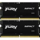 Модуль памяти для ноутбука SoDIMM DDR5 32GB (2x16GB) 5600 MHz Impact Black Kingston Fury (ex.HyperX) (KF556S40IBK2-32) Kingston Fury (ex.HyperX) KF556S40IBK2-32 911167 - изображение 1