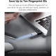 USB флеш накопичувач Lexar 256GB JumpDrive Fingerprint F35 Pro USB 3.2 (LJDF35P256G-RNBNG) Lexar LJDF35P256G-RNBNG 912755 - зображення 9