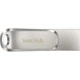 USB флеш накопитель SanDisk 1TB Ultra Dual Luxe Silver USB 3.2/Type-C (SDDDC4-1T00-G46) SANDISK SDDDC4-1T00-G46 912436 - изображение 3
