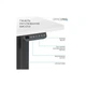 Комп'ютерний стіл OfficePro ODE1670WB White/Black (ODE1670WB) OfficePro ODE1670WB 903587 - зображення 6