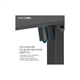 Комп'ютерний стіл OfficePro ODE1260B Black (ODE1260B) OfficePro ODE1260B 903568 - зображення 5