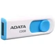 USB флеш накопитель ADATA 64GB C008 White+Blue USB 2.0 (AC008-64G-RWE) ADATA AC008-64G-RWE 911761 - изображение 2