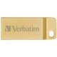USB флеш накопитель Verbatim 32GB Metal Executive Gold USB 3.0 (99105) Verbatim 99105 911768 - изображение 1