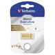 USB флеш накопитель Verbatim 32GB Metal Executive Gold USB 3.0 (99105) Verbatim 99105 911768 - изображение 4