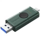 USB флеш накопичувач Kingston 128GB DataTraveler Duo USB 3.2 / Type-C Black/Green (DTDEG2/128GB) Kingston DTDEG2/128GB 924270 - зображення 5