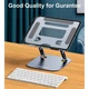 Подставка для ноутбука Choetech до 13", алюминий (H061-GY) Choetech H061-GY 908145 - изображение 4