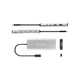 Концентратор J5create USB-C 7-in-1 USB 3.2 + USB-C PD + HDMI 4K + DisplayPort + SD/TF gray (JCD401-N) J5create JCD401-N 908691 - зображення 3