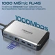 Концентратор Promate USB Hub 13 ports versahub-mst.grey (versahub-mst.grey) Promate versahub-mst.grey 908095 - зображення 6