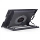 Підставка до ноутбука Gembird до 17", 1x150 mm fan, black (NBS-1F17T-01) GEMBIRD NBS-1F17T-01 908039 - зображення 3