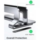 Подставка для ноутбука Ugreen LP258 Vertical Laptop Stand Silver (20471) UGREEN 20471 908611 - изображение 6
