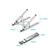 Подставка для ноутбука VENTION Laptop X-type Stand Silver Aluminum Alloy (KDMI0) Vention KDMI0 924225 - изображение 11