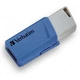 USB флеш накопитель Verbatim 2x32GB Store 'n' Click Red/Blue USB 3.2 (49308) Verbatim 49308 912136 - изображение 7