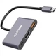Концентратор Canyon hub DS-4 3in1 USB-C Grey (CNS-TDS4) CANYON CNS-TDS4 922494 - зображення 3