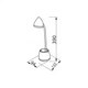 Настільна лампа Philips LED Reading Desk lamp Hat 4.5W, 3000/4000/5700K, 1800mAh (Lithium battery), білий (929003241007) PHILIPS 929003241007 907290 - зображення 5