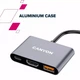 Концентратор Canyon hub DS-4 3in1 USB-C Grey (CNS-TDS4) CANYON CNS-TDS4 922494 - зображення 10