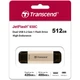 USB флеш накопичувач Transcend 512GB JetFlash 930C Gold-Black USB 3.2/Type-C (TS512GJF930C) Transcend TS512GJF930C 912473 - зображення 8