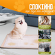 Туалет лоток под пеленку для собак 60х60 KALYU, бежевый - изображение 5