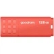 USB флеш накопитель Goodram 128GB UME3 Orange USB 3.0 (UME3-1280O0R11) GOODRAM UME3-1280O0R11 911959 - изображение 1