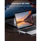 Концентратор Ugreen 2xUSB-C to HDMI + 2xUSB 3.0 + SD/TF + USB-C CM380 gray (80856) UGREEN 80856 908592 - зображення 3