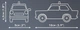 Klocki konstrukcyjne Cobi Trabant 601 24541 Policja 82 elementy (5902251245412) - obraz 3