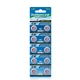 Батарейка лужна Doublepow AG13 LR44 357 A76 1.5V Alkaline Button Cell для годинників, іграшок, пультів 10 штук - изображение 2