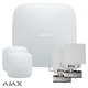 Система защиты от протечек Ajax Hub 2 (2G) White (2 датчика, 2 крана 1/2") (Hub2White/2G/2LP/2WaterStop15) - изображение 1