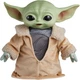 Малюк Йода Дін Грогу Мандалорець Зоряні Війни Mattel Star Wars Din Grogu Plush Mandalorian Yoda (HPG49) - зображення 2