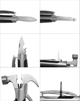 Багатофункціональний мультитул-молоток VHG FP-3 Silver 16 в 1 - изображение 4