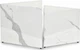 Сет кавових столиків 50/43 см, Forma White marble enamel - зображення 2