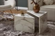 Сет кавових столиків 50/43 см, Forma White marble enamel - зображення 1
